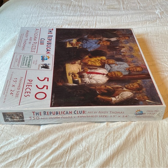 The Republican Club Jigsaw Puzzle - 550 Pieces - Picture 2 of 6